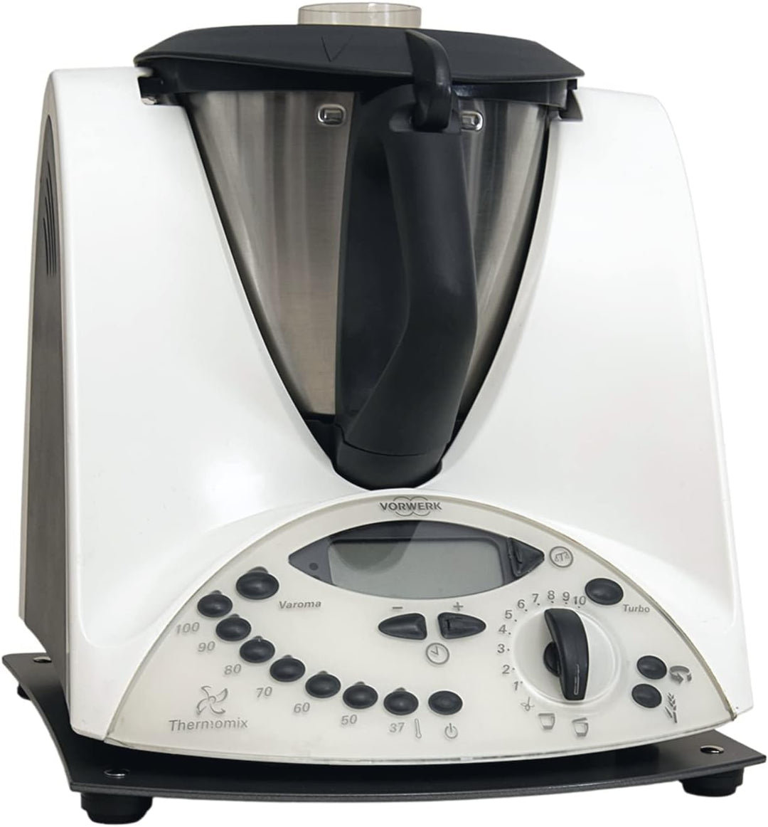 Gleitbrett kompatibel mit dem Thermomix TM31 in Anthrazit-grau von Leckerhelfer
