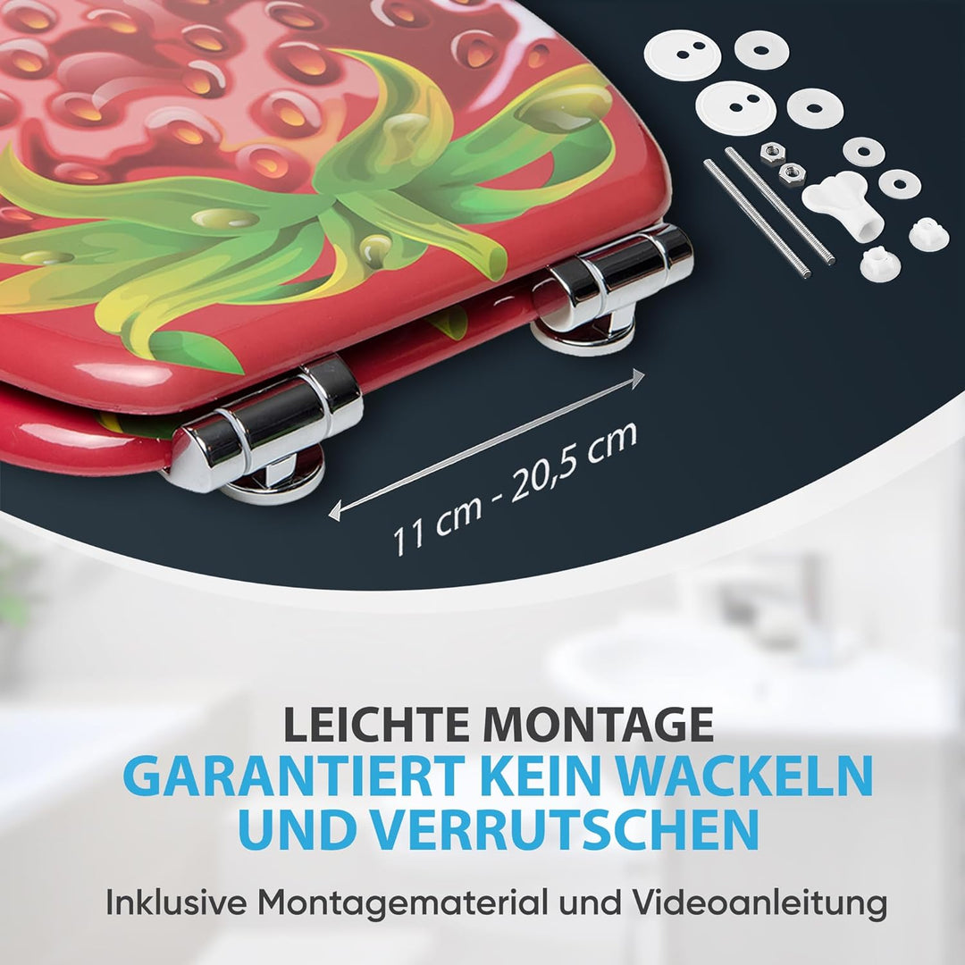 WC Sitz mit Absenkautomatik, viele schöne WC Sitze zur Auswahl, hochwertige und stabile Qualität aus