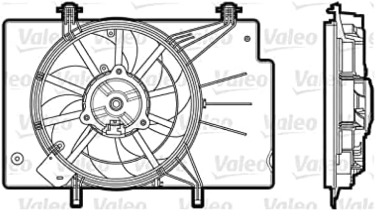 VALEO Lüfter Motorkühlung 696344