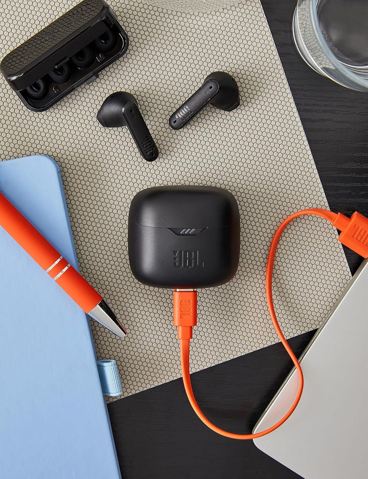 JBL Tune Flex TWS – Wasserdichte, True-Wireless In-Ear-Kopfhörer mit Noise-Cancelling in Schwarz – M