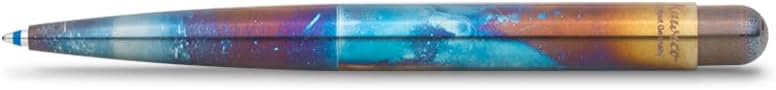 Kaweco Kugelschreiber LILIPUT Fireblue I Exklusiver Kuli für Standard D1 Minen inklusive Retro Metal