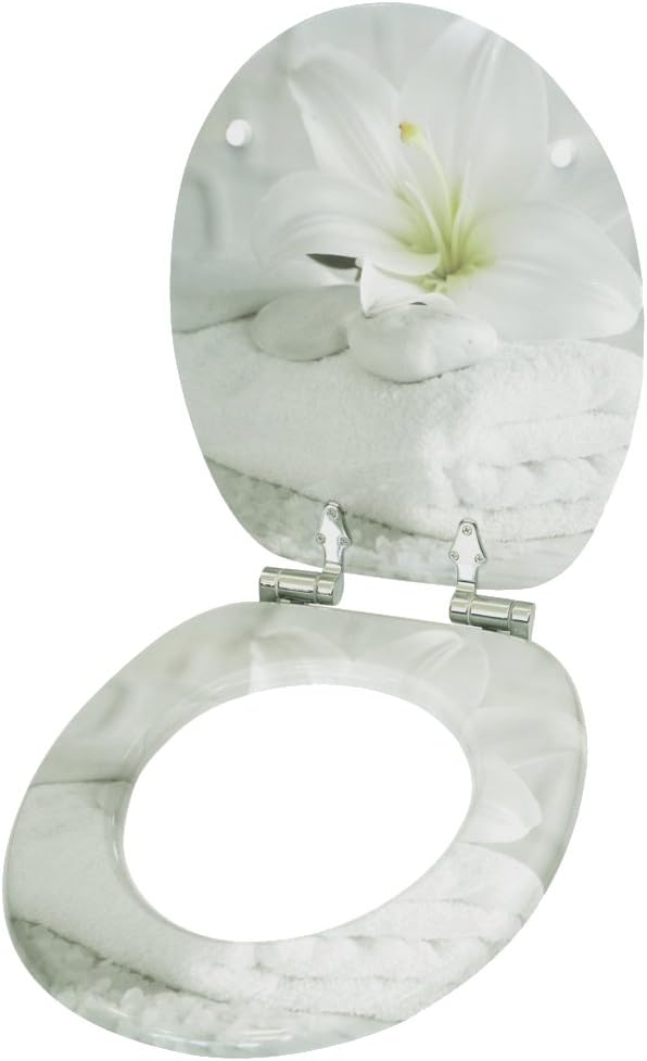 Sanilo WC Sitz, viele neue Toilettendeckel zur Auswahl, hochwertige Oberfläche, stabile Scharniere,