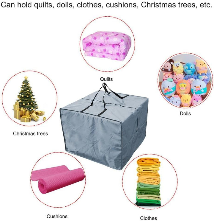 Opaltool 2PC Outdoor Möbel Kissen Aufbewahrungstasche 210D Oxford wasserdichte Schutz Aufbewahrungst