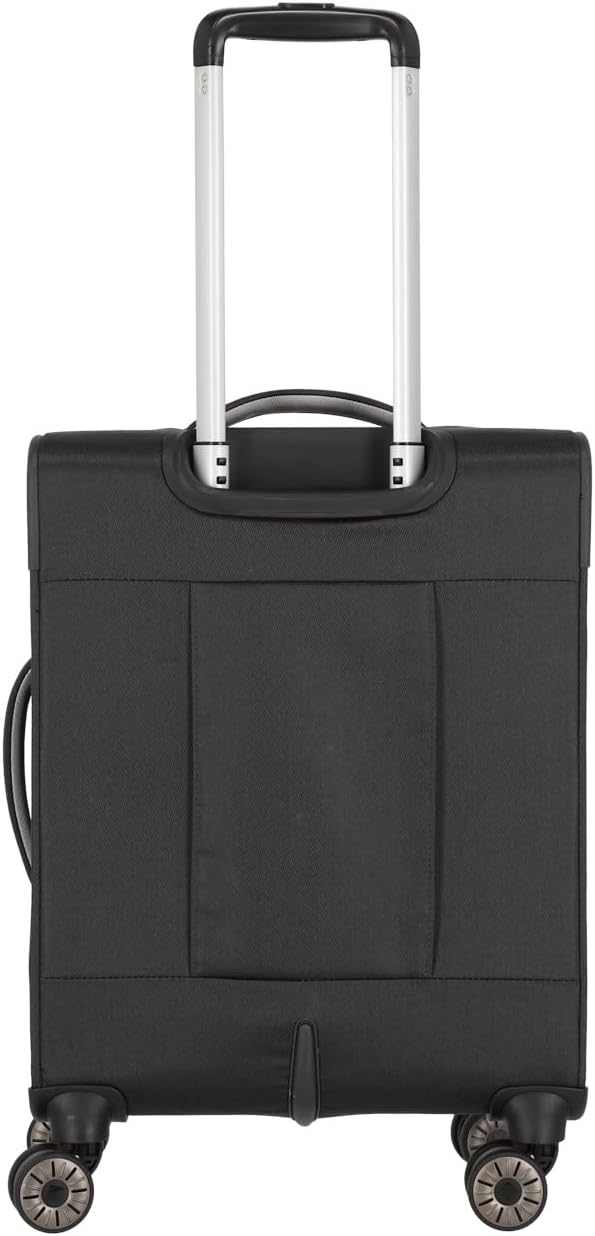 TRAVELITE MIIGO 4w Trolley S, Black, Unisex-Erwachsene Gepäck- Koffer, Black, Talla única - 92747