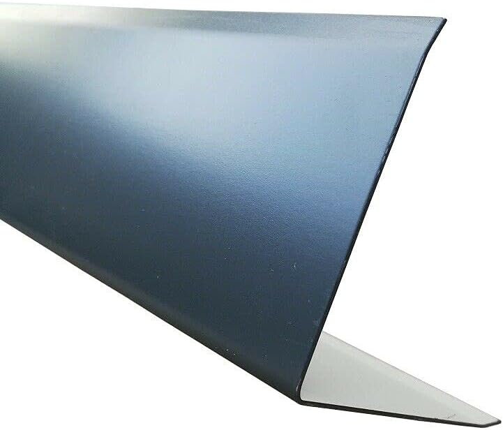 Alu Winkel 3-FACH Anthrazit, 3000mm Aluminium Winkel, Dekor aussen 250x250 mm Schenkelinnenmass aus