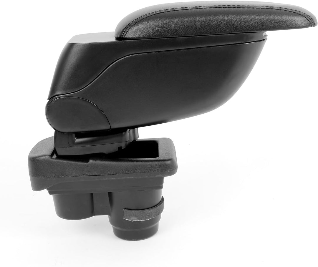 Mittelarmlehne Armlehne kompatibel mit VW Caddy IV 2015-2020 Mittelkonsole Schwarz 1x