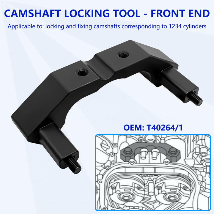 ZKTOOL Motor-Nockenwellen-Arretierwerkzeug-Set, kompatibel mit VW Audi 4.0 FSI, TFSI, A6 A8 S6 Bentl