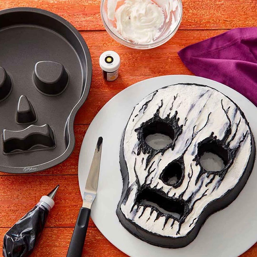 Wilton Backform "Totenkopf" - Kuchenform - Halloween - Skull Einheitsgrösse, Einheitsgrösse