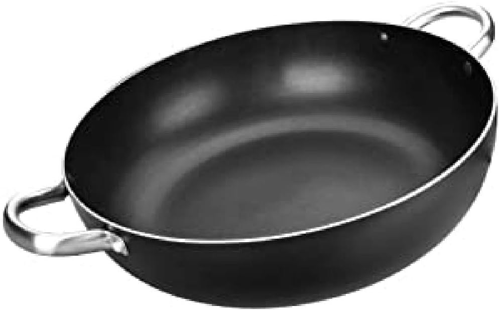IBILI - Bratpfanne mit 2 Henkeln I-Chef, 36 cm, Aluminium, Anti-Haft, geeignet für Induktion 36 cms,