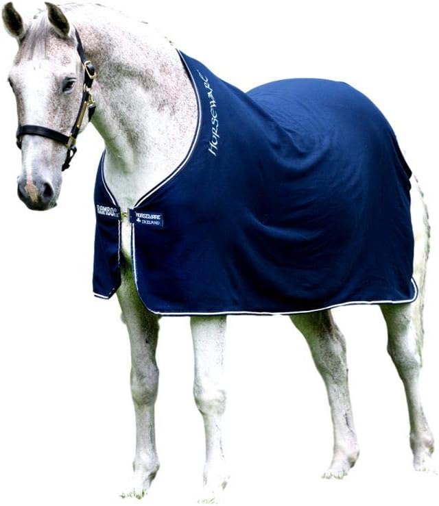 Horseware Amigo Bravo 12 Lite Disc 0g Regendecke Navy/Navy & White 5'6, 5'6