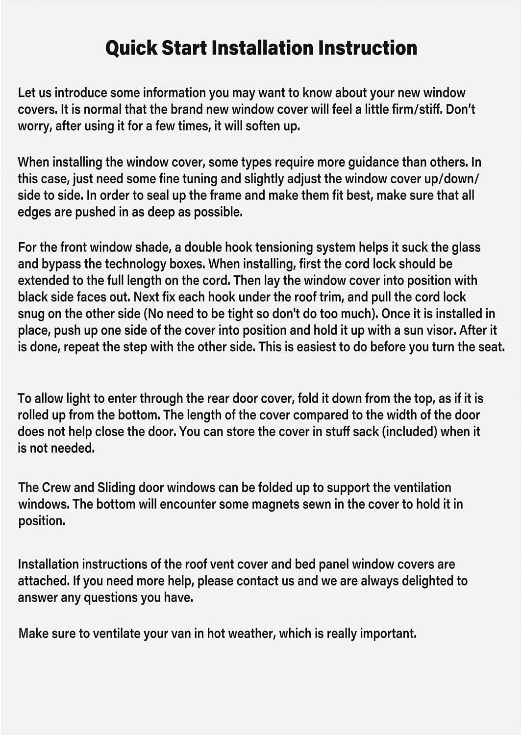 CTcar Isolierte Verdunkelungs-Frontscheibenabdeckungen für Mercedes Benz Sprinter, Wohnmobilzubehör,