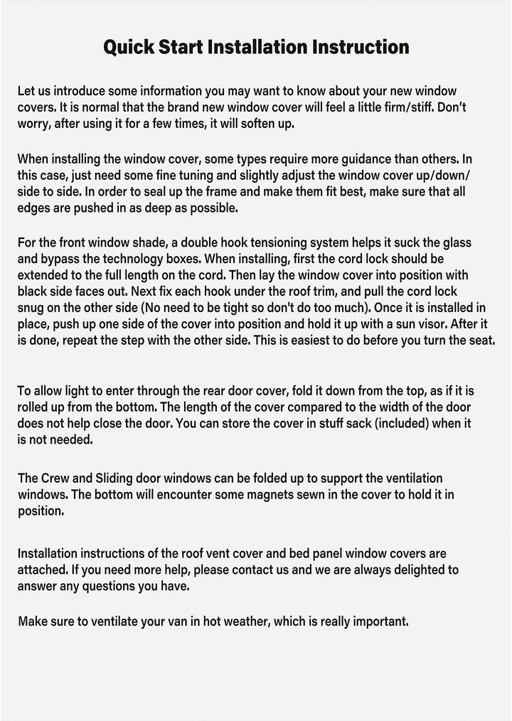 CTcar Isolierte Verdunkelungs-Frontscheibenabdeckungen für Mercedes Benz Sprinter, Wohnmobilzubehör,