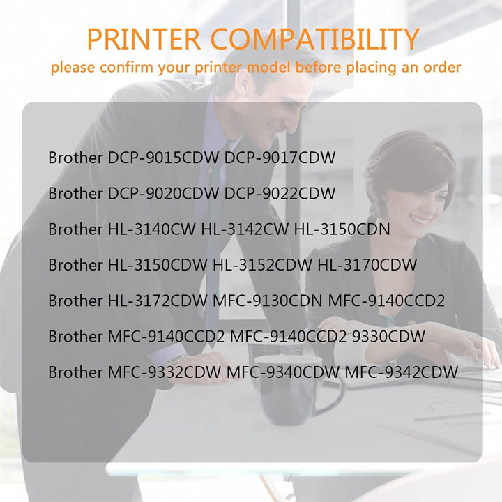 ZOOMTEC Tonerkassetten TN241 TN242 TN245 TN246 für Brother Laserdruckern HL-3140CW DCP-9020CDW MFC-9