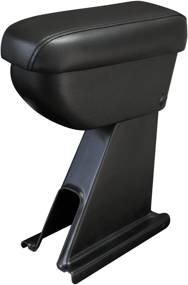 Cora 000159087 Personalisierte Auto-Mittelarmlehne mit Ablagefach schwarz, schwarz