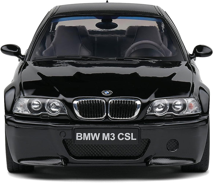 Solido Modellauto Massstab 1:18 BMW E46 CSL schwarz