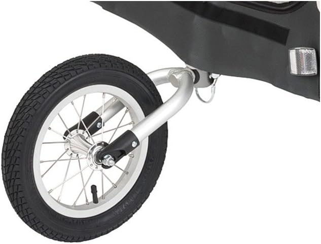 Blue Bird Swivelrad, drehbar Fahrradanhänger, schwarz, für Anhänger 65971