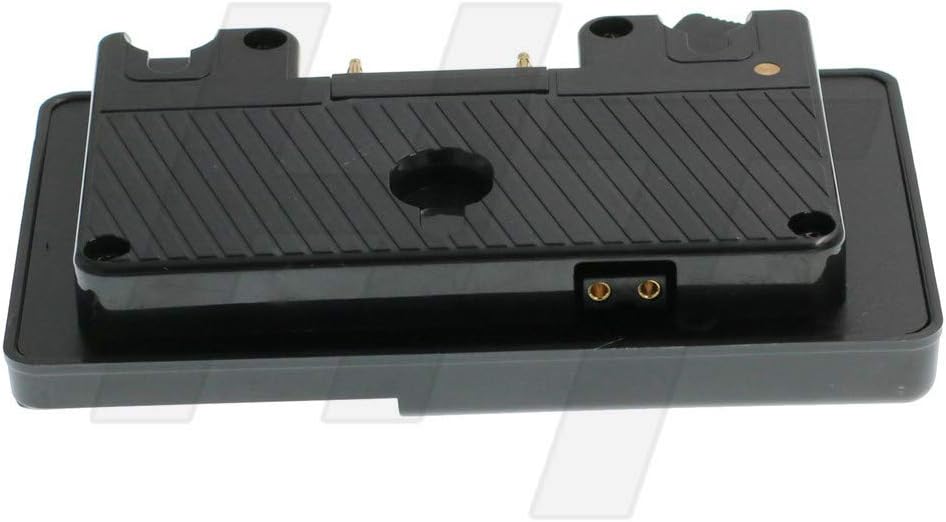HangTon Gold Mount Akku Power Converter auf V-Lock V Mount Adapterplatte D-Tap für Sony ARRI RED Kam