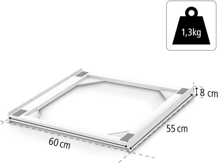Zwischenbaurahmen "Basic" für Waschm. Zwischenbausatz inkl. Zurrgurt, Zwischenbausatz inkl. Zurrgurt
