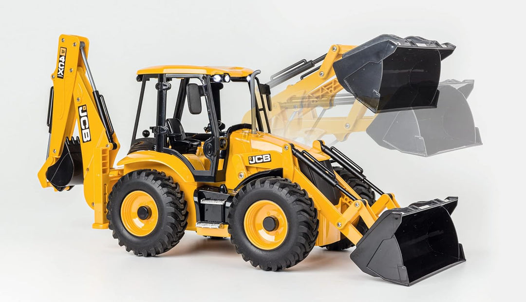 Carson 500907668 1:20 Baggerlader JCB 2.4G 100% RTR - Ferngesteuertes Baufahrzeug für Kinder ab 8 Ja