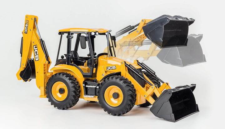 Carson 500907668 1:20 Baggerlader JCB 2.4G 100% RTR - Ferngesteuertes Baufahrzeug für Kinder ab 8 Ja