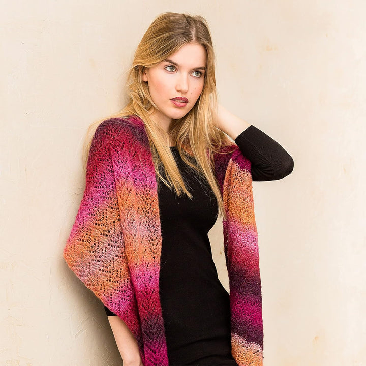 Gründl Pacific Lace (Farbverlaufsgarn mit wollartigem Charakter aus 80 % Polyacryl, 10 % Wolle, 10 %