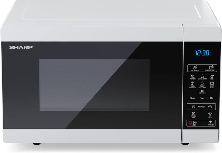 SHARP MS51ES Mikrowelle (Mikrowelle: 900W, 11 Leistungsstufen, Auftaufunktion, Abmessungen: 513x306x