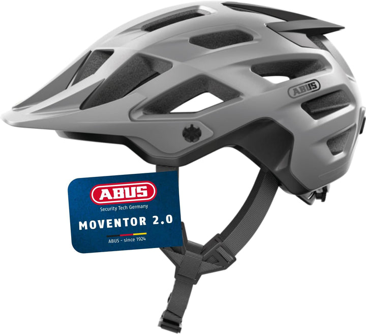 ABUS MTB-Helm Moventor 2.0 - komfortabler Fahrradhelm fürs Gelände - All-Mountain-Helm - für Damen u
