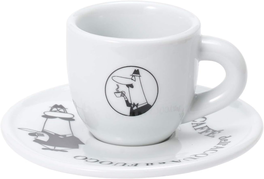 Bialetti TAZZINE Moka CAROSELLO Frühstückstassen, mehrfarbig,