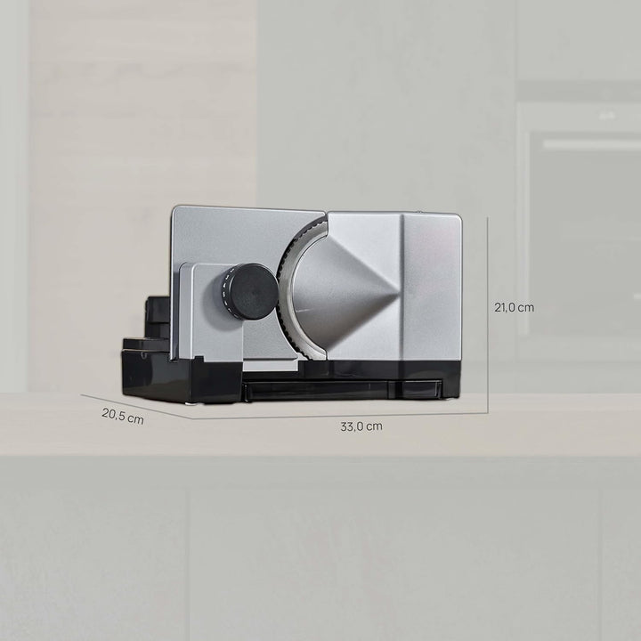 ritter Allesschneider E 18 Duo Plus, elektrischer Allesschneider mit ECO-Motor, made in Germany,