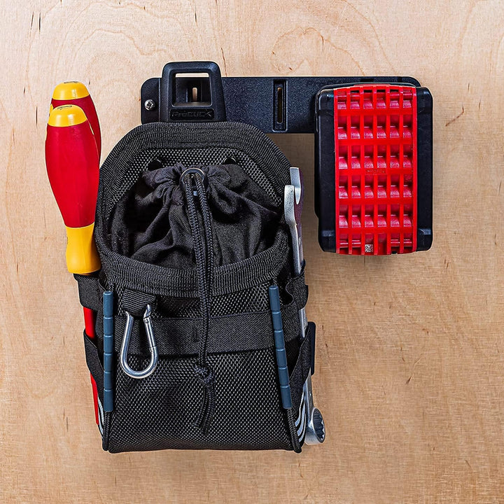 Bosch Sortimo ProClick Nail-Pouch M - Profi Gürtel-Nageltasche aus hochbelastbarem Synthetikgewebe -