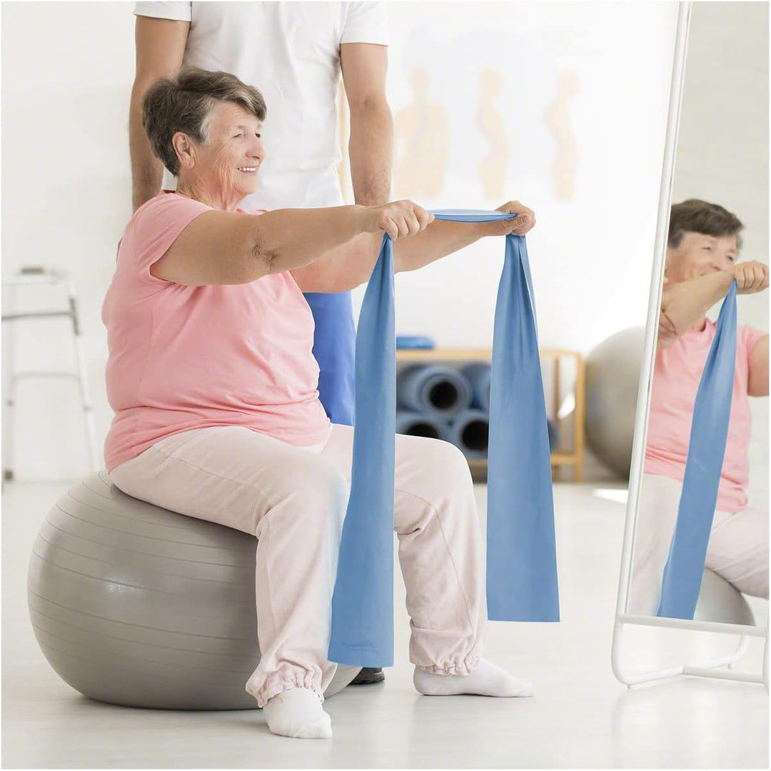 Deuser Band Therapie 20 M Aqua Fitnessband Einheitsgrösse blau, Einheitsgrösse blau