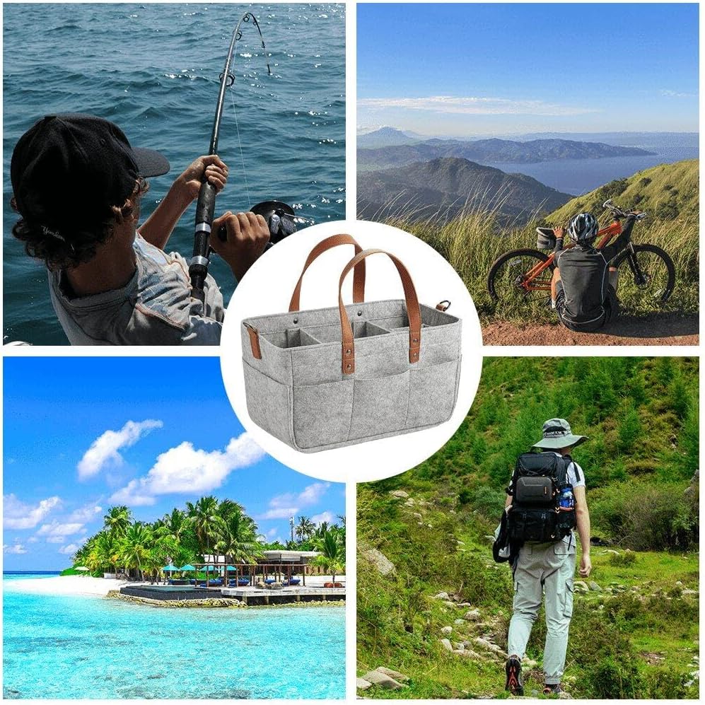 Baby Filz Storage Kindergarten Organizer Korb Infant Wickelbeutel Griff Caddy Wechseln Sie Windel Ki