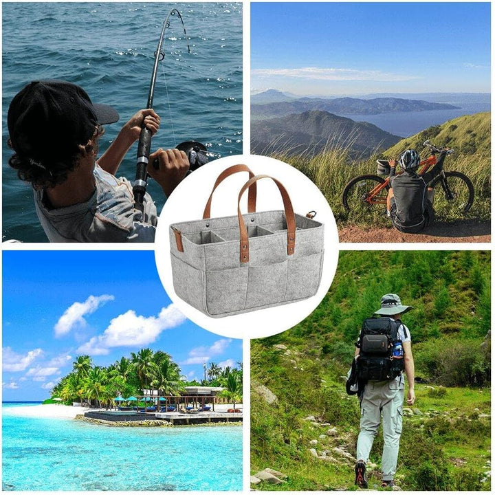 Baby Filz Storage Kindergarten Organizer Korb Infant Wickelbeutel Griff Caddy Wechseln Sie Windel Ki