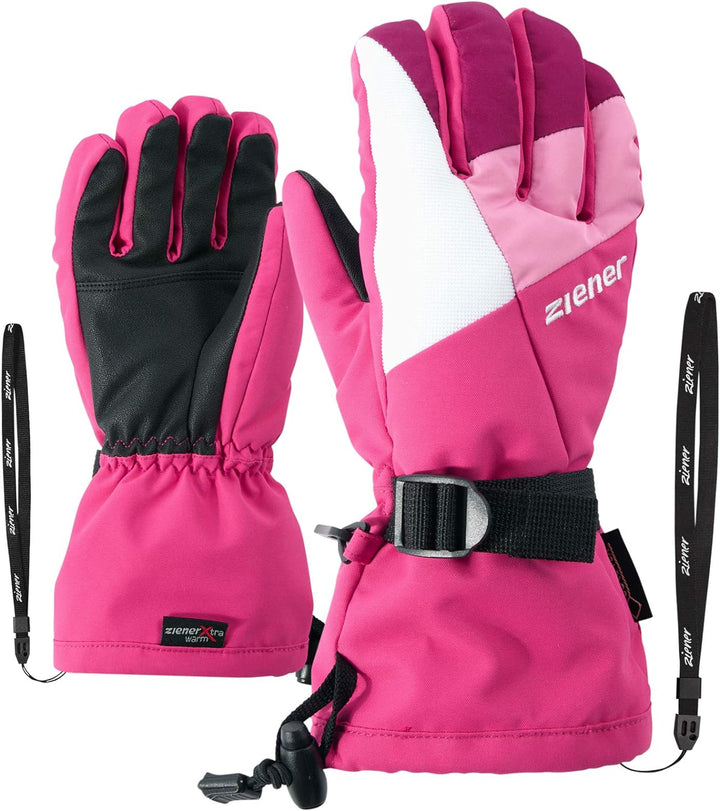 Ziener Kinder LANI GTX glove junior Ski-handschuhe 4.5 pink blossom, 4.5 pink blossom