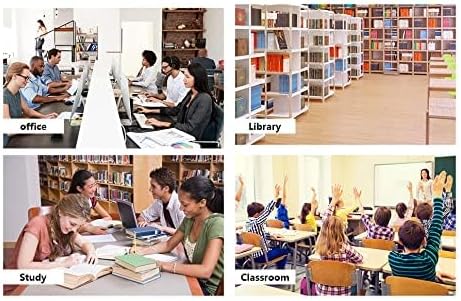 DIFIT Buchstütze, Buchstützen, Buchstütze Metall, 2 Stück Bücherhalter, Verstellbare Buchstütze, Büc