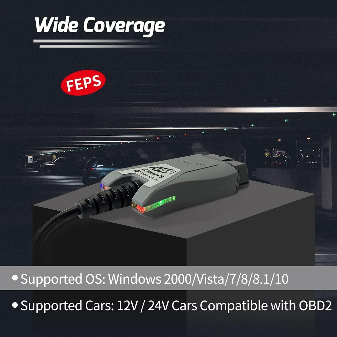 Vgate vLinker FS OBD2 USB Adapter for FORS-can HS/MS-CAN Auto Switch