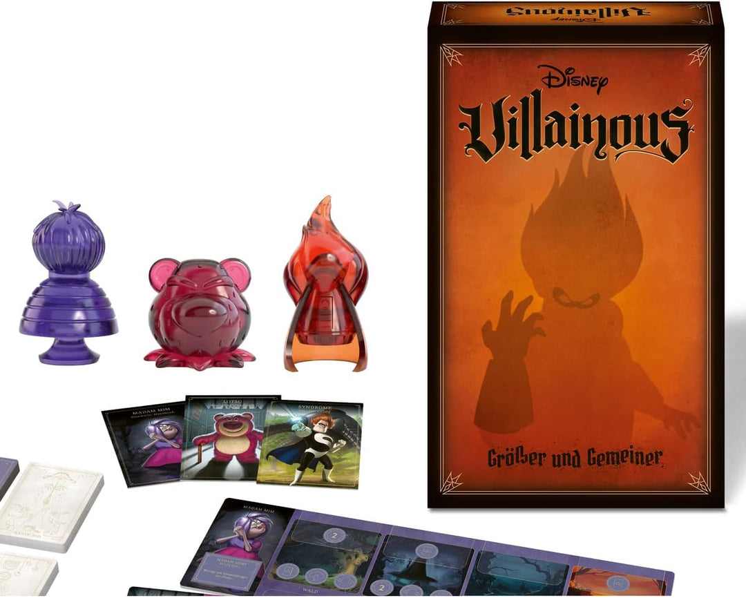 Ravensburger 27376 - Disney Villainous - Grösser und Gemeiner, 5. Erweiterung von Villainous ab 10 J