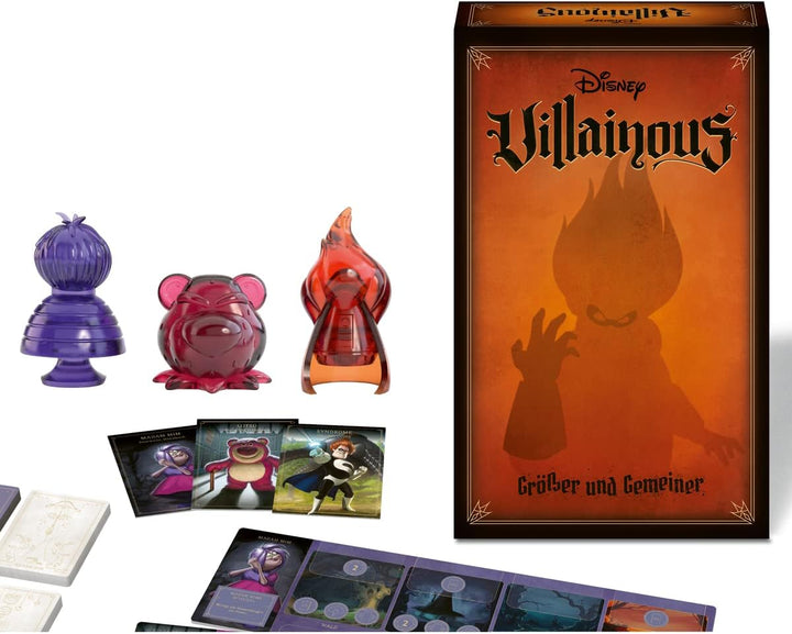 Ravensburger 27376 - Disney Villainous - Grösser und Gemeiner, 5. Erweiterung von Villainous ab 10 J