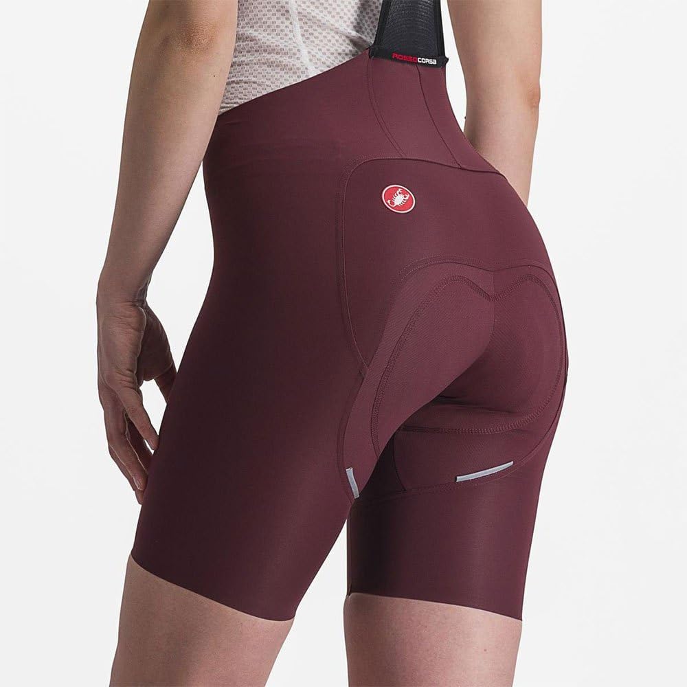 CASTELLI Damen Shorts Free Aero Rc W Bibshort XS Deep Bordeaux, XS Deep Bordeaux