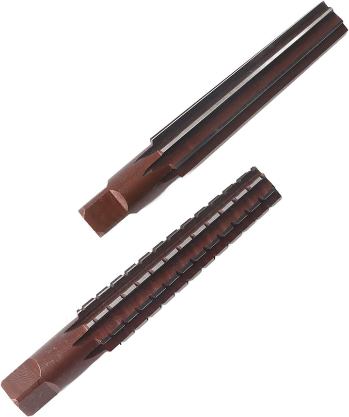 Kegel-Reibahlen-Set, 2 Stück, grob + feine Morsekegel-Reibahle, Hartstahl, Bohrreibahle, Schneidewer