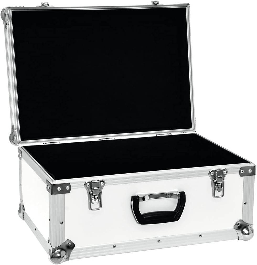 ROADINGER Universal-Koffer-Case Tour Pro 52x36x29cm weiss | Weisses Flightcase Tour Pro