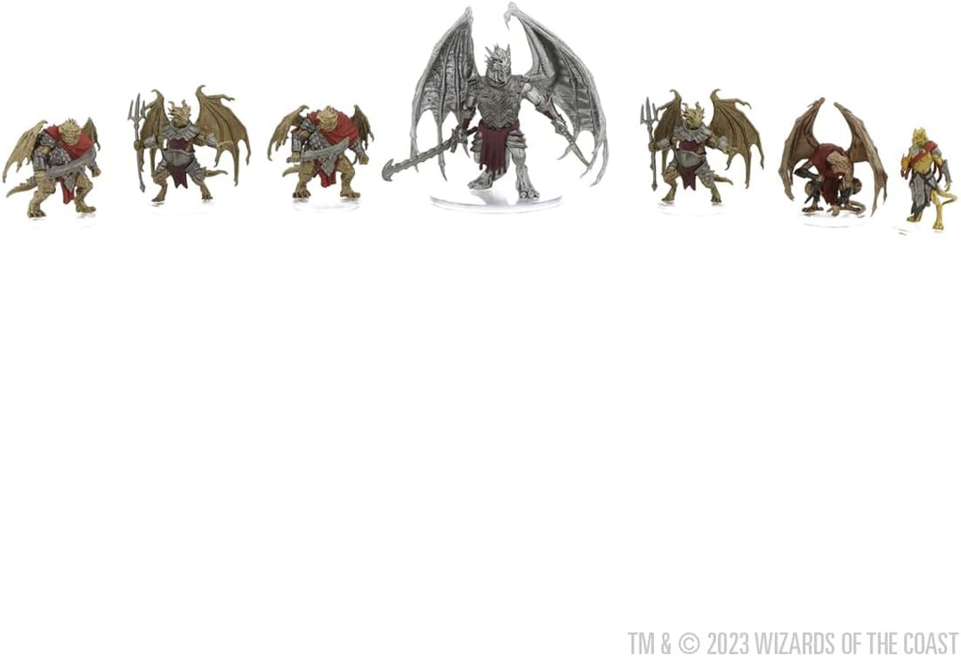 WizKids Dungeons and Dragons Icons of The Realms Drakonische Kriegsland-Miniaturen