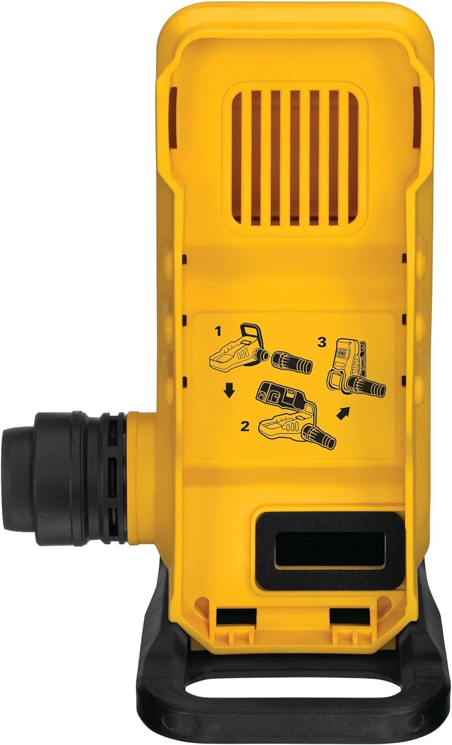 Dewalt Staubbox-Absaugeadapter DWH079D (für Staubabsaugungen, Schutz vor gesundheitsgefährdenden Stä