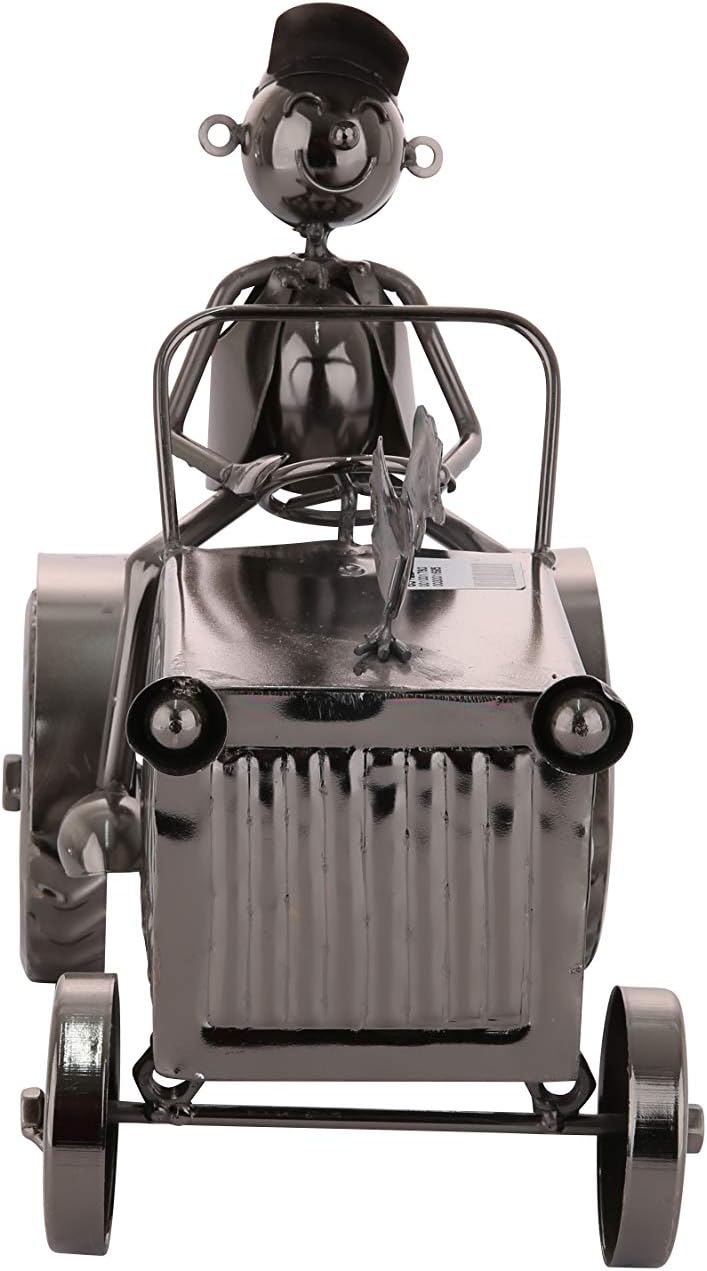 GILDE Weinflaschenhalter Metall vernickelt - Flaschenhalter - Weinständer - Fabr: Silber - Höhe 25 c