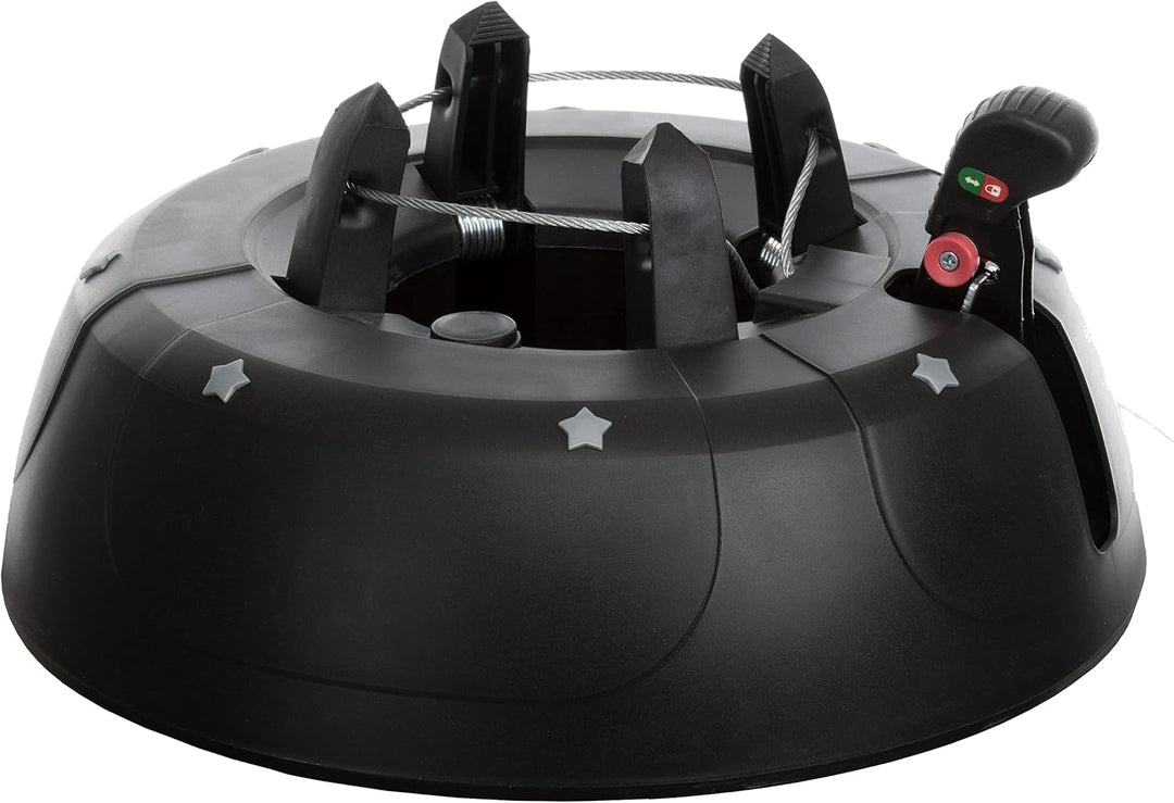 Brandsseller Christbaumständer Weihnachtsbaumständer Tannenbaumständer mit Fusshebeltechnik, EIN-Sei