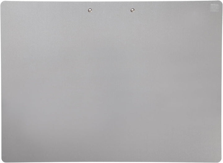 MAUL Klemmbrett Aluminium A3 Schreibunterlage zum Aufhängen mit Bügeklemme 8 mm Clipboard zum Schrei