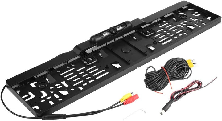 Kennzeichen-Kamera, Europäische Automobilnummer Kennzeichenrahmen aus Aluminiumlegierung mit Rückfah