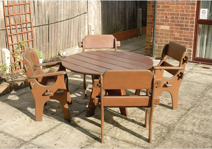 Draper 76232 Rund Schutzhülle für Gartenmöbel-Garnitur 190 cm x 80 cm Grösse L: 1900 mm x 800 mm, Gr