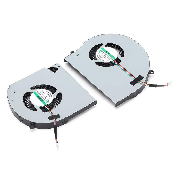 ASHATA CPU-Lüfter für Alienware 17/R4/R5/P31E/ALW17C, Laptop-Lüfter 4 Pin Computerzubehör für Dell A