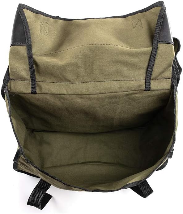 evomosa Motorrad Satteltaschen Canvas wasserdichte Werkzeug Aufbewahrungstasche für Motorradgepäckta